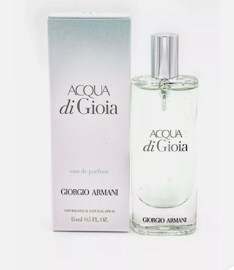Authentic Giorgio Armani Acqua di Gioia Eau de Parfum Vaporisateur Spray, .5 oz
