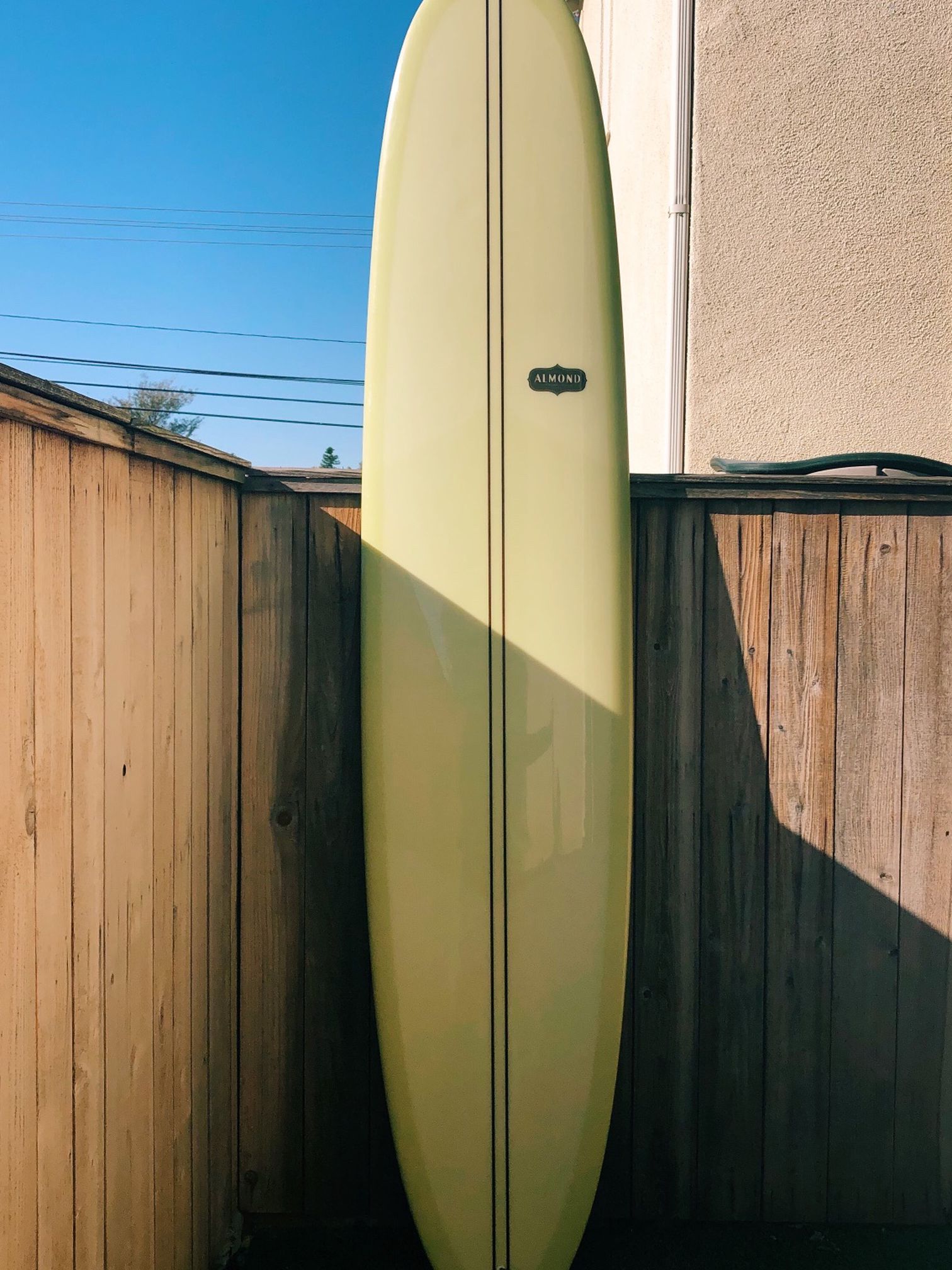 Beautiful Almond Surfboard Longboard - 9’2 Mint Green Surf Thump