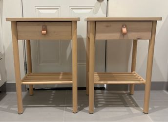 IKEA BJÖRKNÄS Nightstands (set of 2)