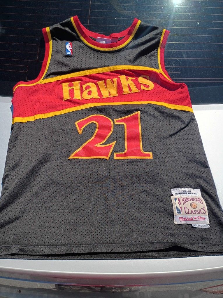 Dominique Wilkins Atlanta Hawks Hardwood Classics