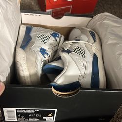 Kids retro Jordan 4 1y