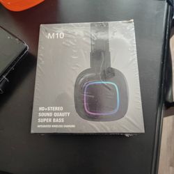 M10 Wireless Headphones Built In Microphone 