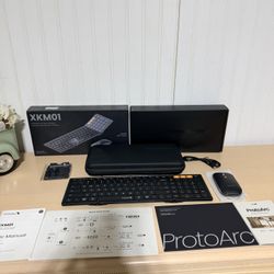 Portable Wireless Keyboard And Mouse 