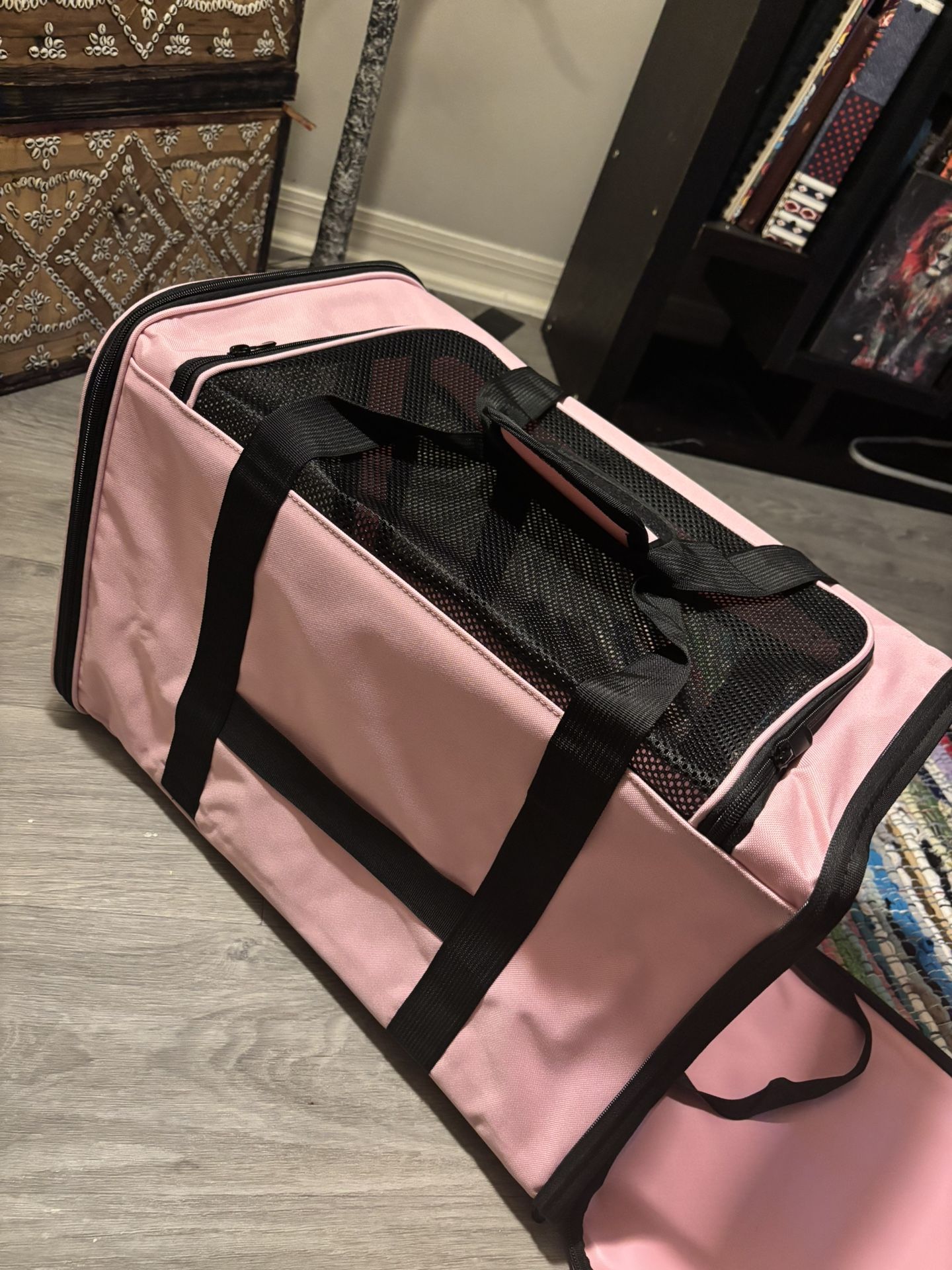 Cat Or Small dog Carrier Plus Harness With Leash