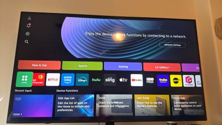 65” Lg Smart 4k Tv