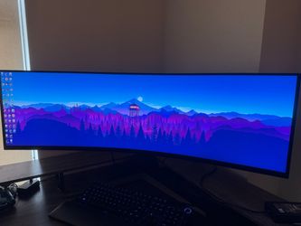 45” curved gaming monitor