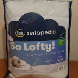 Serta Sertapedic Pillow Top Mattress Cover NEW