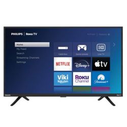Philips 32” Class 1080P FHD Roku Smart LED TV Brand New In Box 