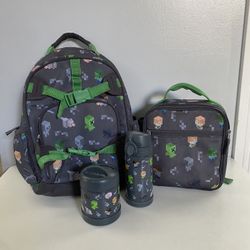 Pottery Barn Kids Minecraft Backpack Set