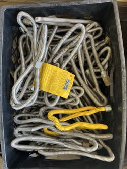 Flexible Gas Lines For Stoves Or Dryers