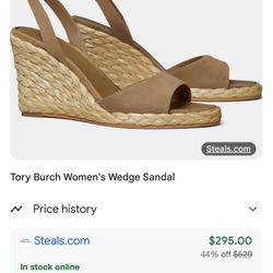 Original shoes From Tory Burch Women's Wedge Sandals Original size 9 brand new in box