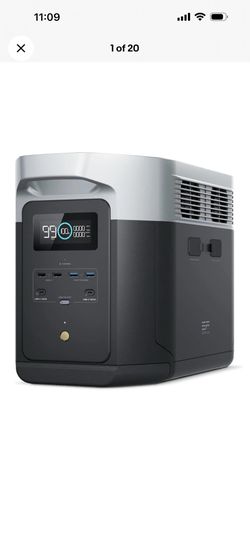 NEW - EC ECOFLOW Portable Power Station Delta Max 2000 2016Wh