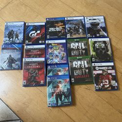 15 Pieces Of Brand New Sealed Game For (Xbox. PS4. …..) All For $150 