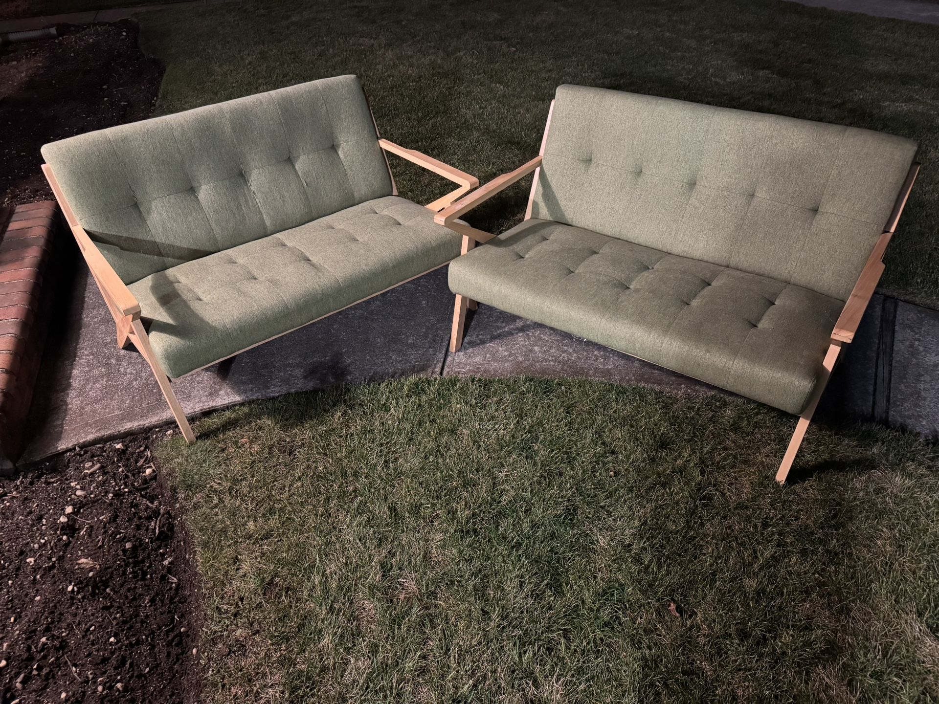 Two Couches (1 Year Used)