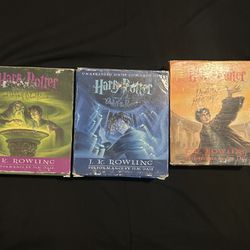Harry Potter Audiobook CD Sets : Order Of The Phoenix, Deathly Hallows, The Half-Blood Prince