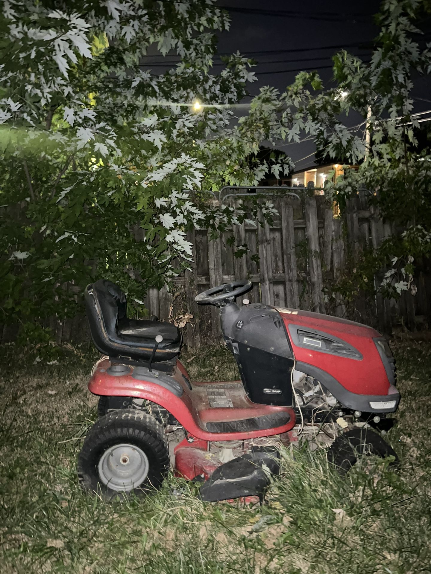 Riding Tractor Mower
