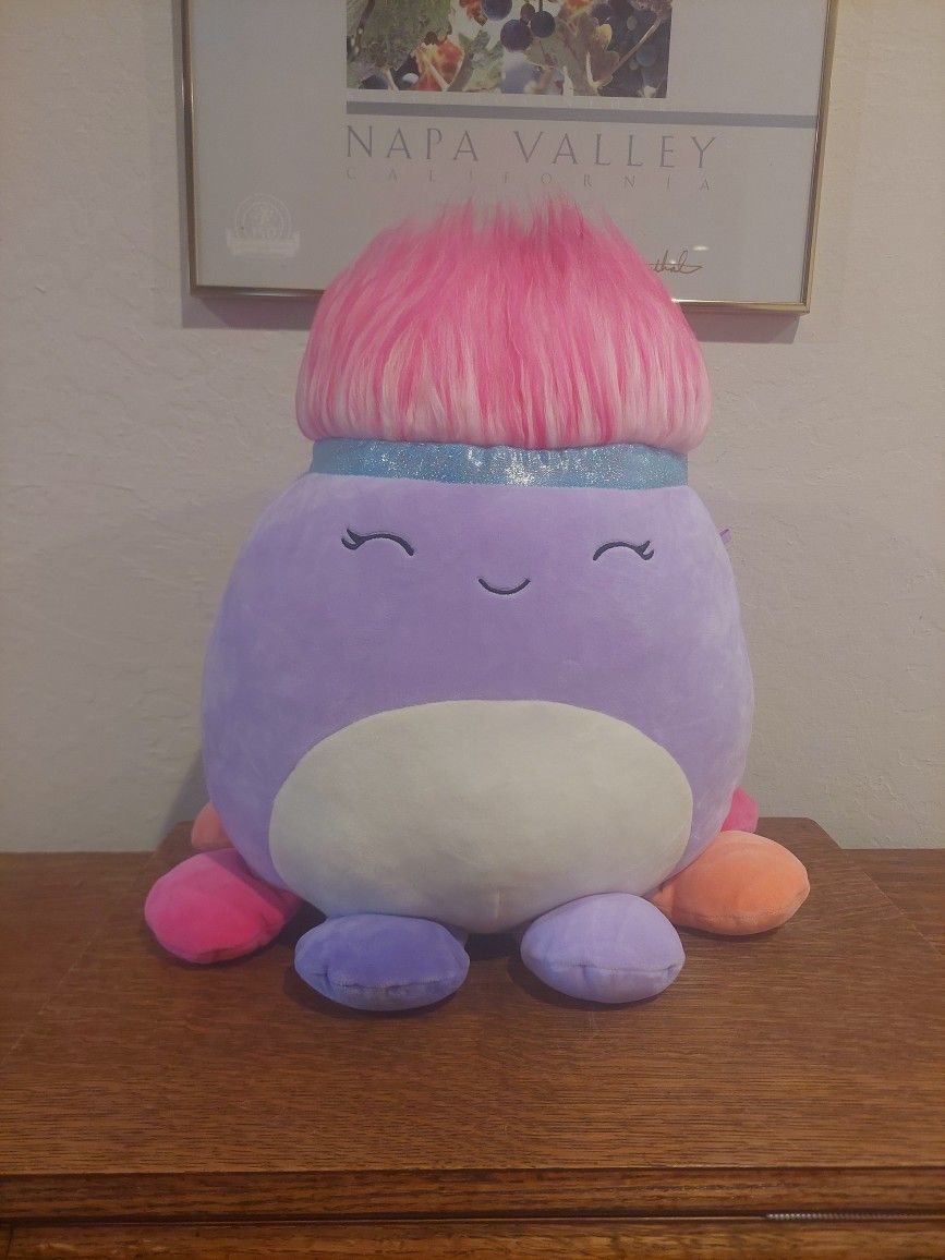 Squishmallows Squish-Doos 14 inch Owyn the Purple Octopus