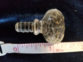Vintage glass bottle stopper