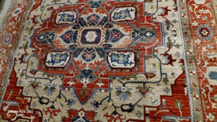 Ralph Lauren Red Beige 8x10 rug