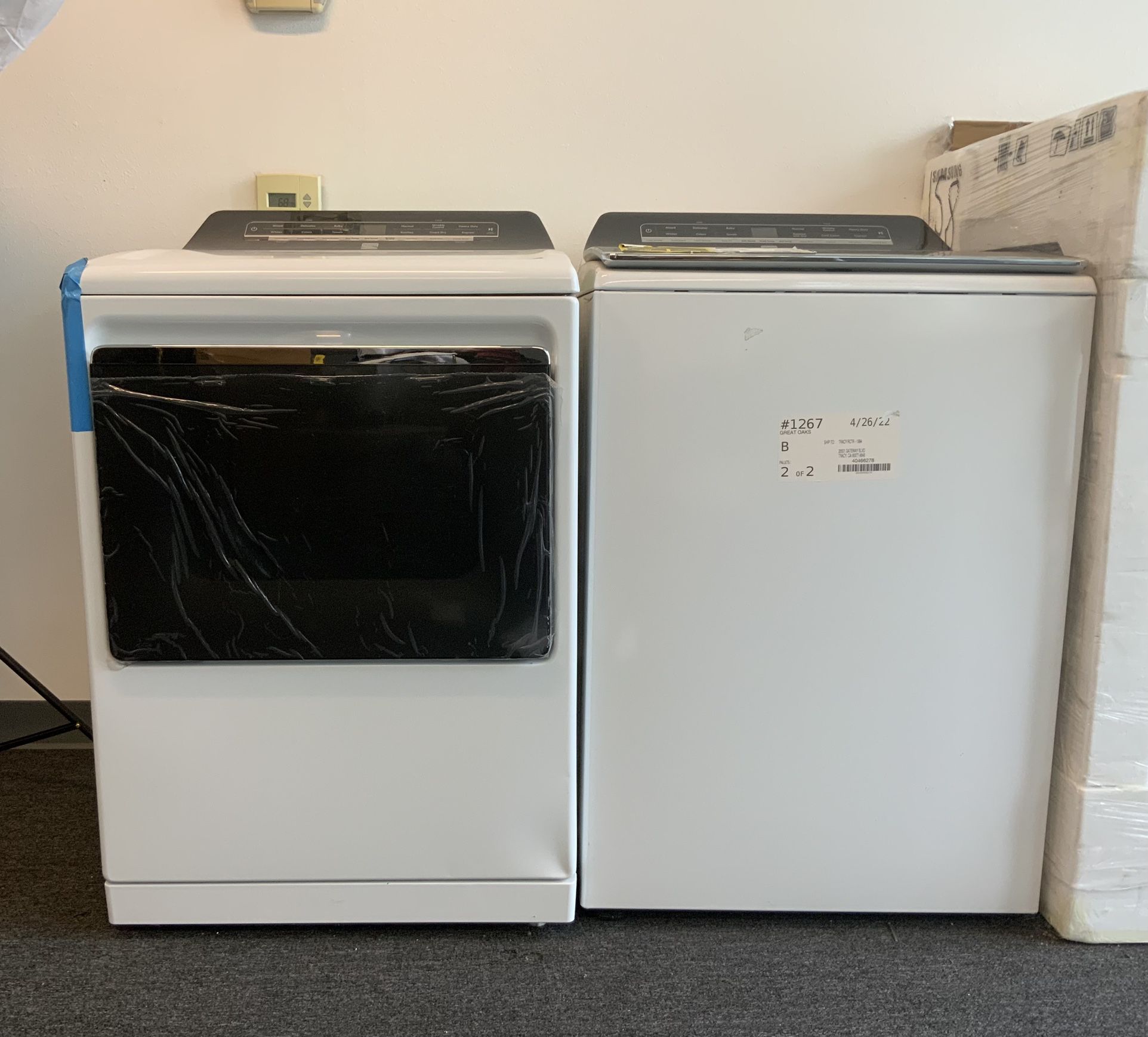 NEW Kenmore 110 Energy Star Top Load Washer 5.3Cu.Ft. & Electric Dryer 7.4 Cu.Ft. Machines -White 