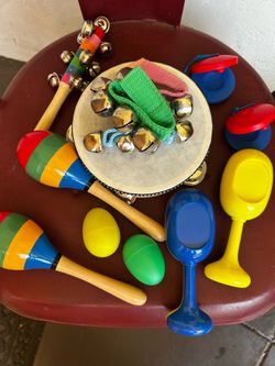 Kids Musical Instruments Set with Backpack