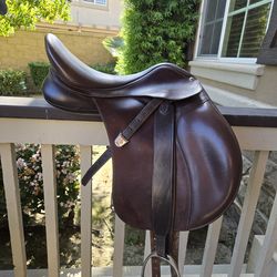 17" Bates All-purpose saddle