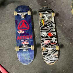 skateboards