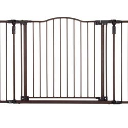 Toddleroo 72” Wide Deluxe Décor Gate Bronze NEW
