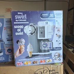 Ninja Ice-cream Maker Swirl And Scoop NEW