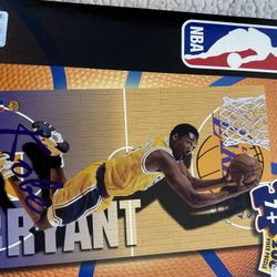 KOBE BRYANT 1998 Mattel NBA LA LAKERS 200 Piece Puzzle Mint Condition Sealed Box 