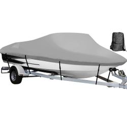 NEXCOVER Trailerable Boat Cover, Length: 14’-16’