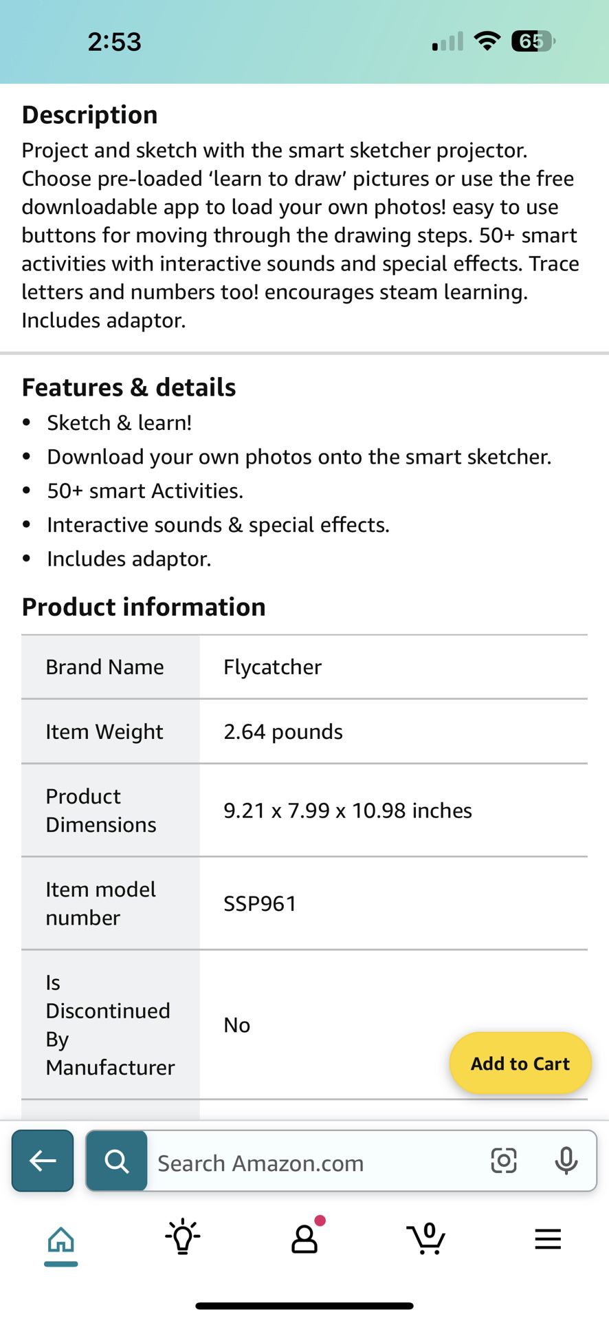 Brand New Smart Art Sketcher Projector for Sale in Alpharetta, GA - OfferUp
