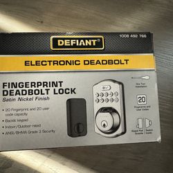 Fingerprint Electronic Deadbolt 