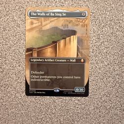 The Walls Of Ba Sing Se MTG card Borderless 2025 Avatar: The Last Airbende