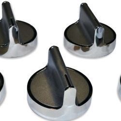 Whirlpool W10698166 Genuine OEM Knob Kit For Gas Ranges, Set of 5, (Ts-E3)