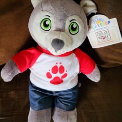 BUILD A BEAR GREAT WOLF LODGE PLUSH 
