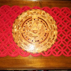 Handmade Aztec Calendar