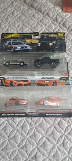 Hotwheels   BACK  TOTHE FUTURE  -FAST&FURIOUS   2x60