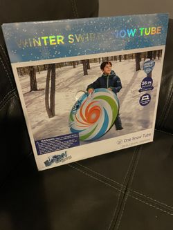 Winter Swirl Snow Tube 