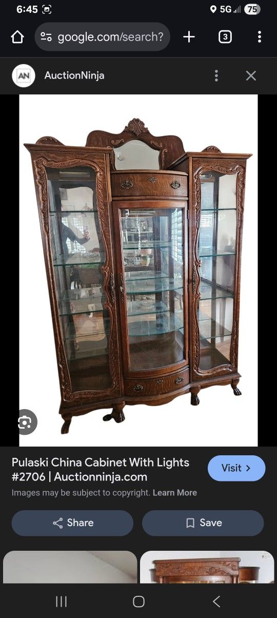 Pulaski China Cabinet