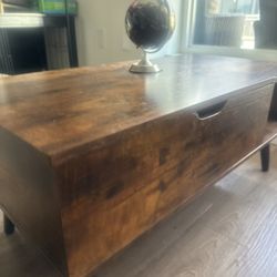 Wood living room table 