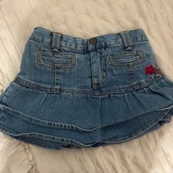 vintage kids mini skirt