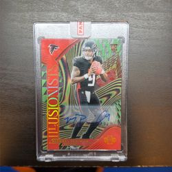 Michael Penix Jr Rookie Autograph Card 