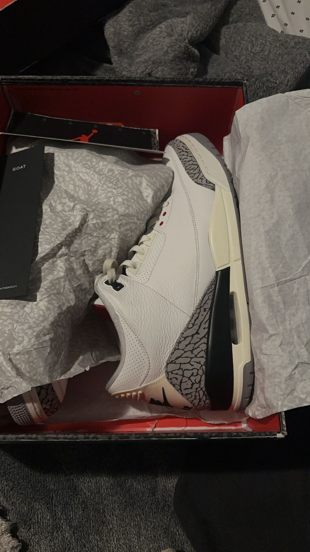 Air Jordan 3 white cement retro reimagined