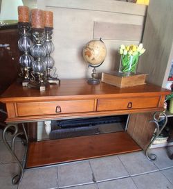 Console Table 28" H x 48" L x 18"D