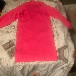 Pink Sweater Dress