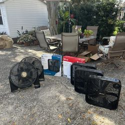 Floor Fans, Utilitech 20 Inch 120 V High Velocity Indoor Box Fans