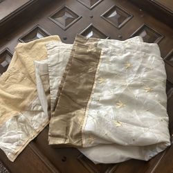 Shower Curtain With Two Hand Towels