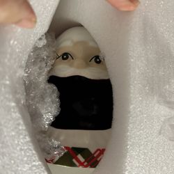 Ceramic Santa