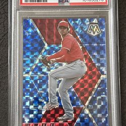 2021 SHOHEI OHTANI PANINI CAMO BLUE MOSAIC